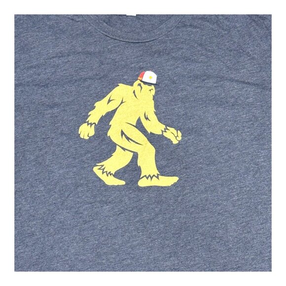 Bigfoot Yeti Navy Blue Tee Shirt Graphic T-Shirt XXL By Next Level Apparel - Picture 2 of 6